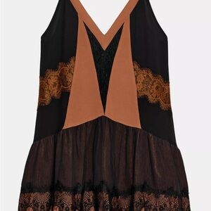 Zara Black and Brown Lace Dress



Sold